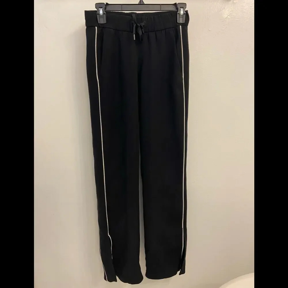 Lululemon On The Right Track Pant Black Size 2 - Picture 7 of 8